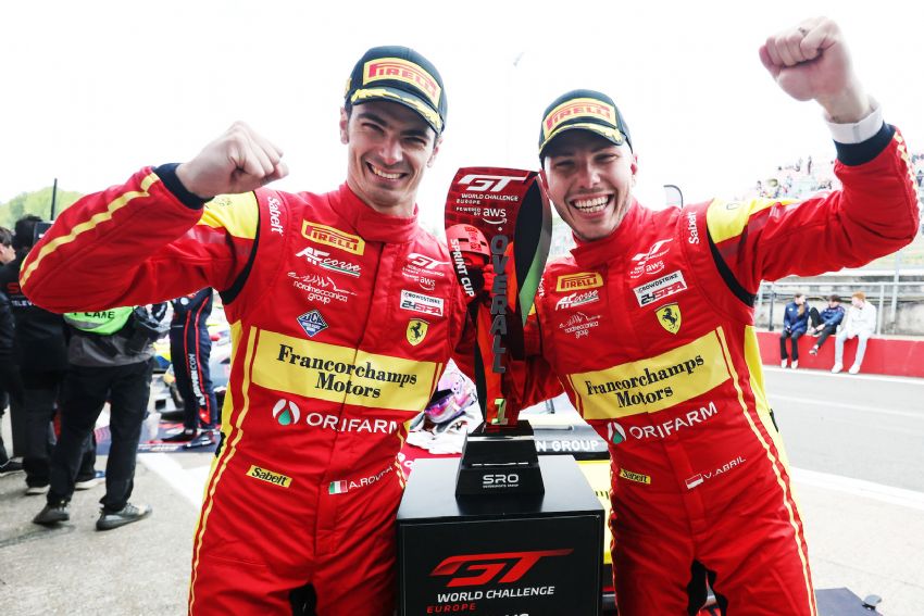 Rovera vince al debutto a Brands Hatch nel GTWC Sprint su Ferrari