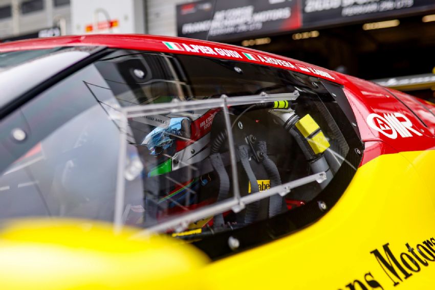Rovera al via del round finale del GT World Challenge in Spagna