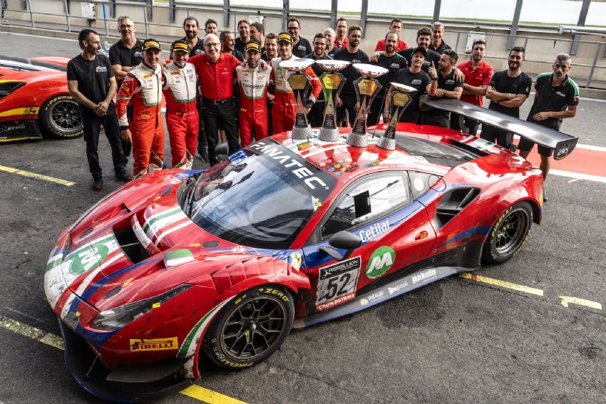 Vittoria e record per Rovera su Ferrari alla 24 Ore di Spa