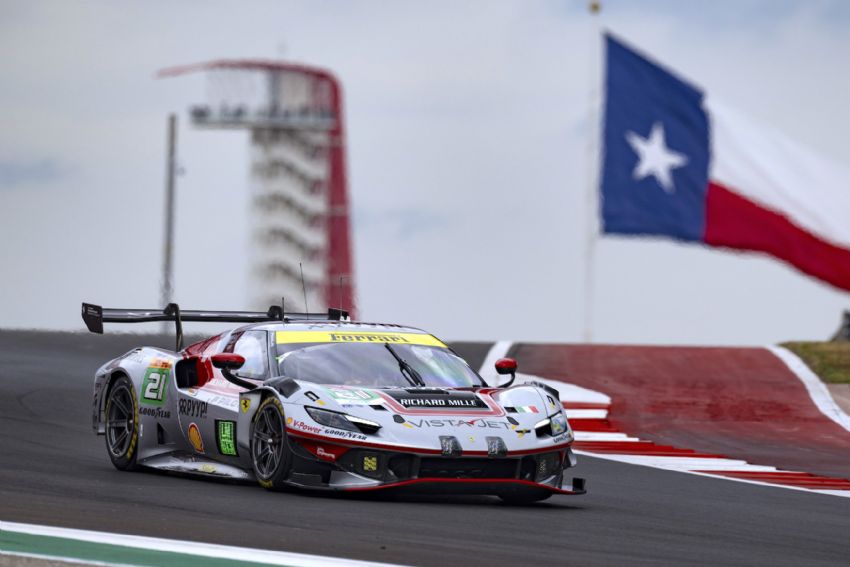 Rovera a un passo dal podio a Austin nel FIA WEC con la Ferrari08/09/2026
