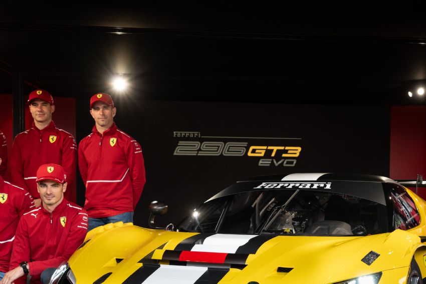 Unveiling the Ferrari 296 GT3 Evo in Spa