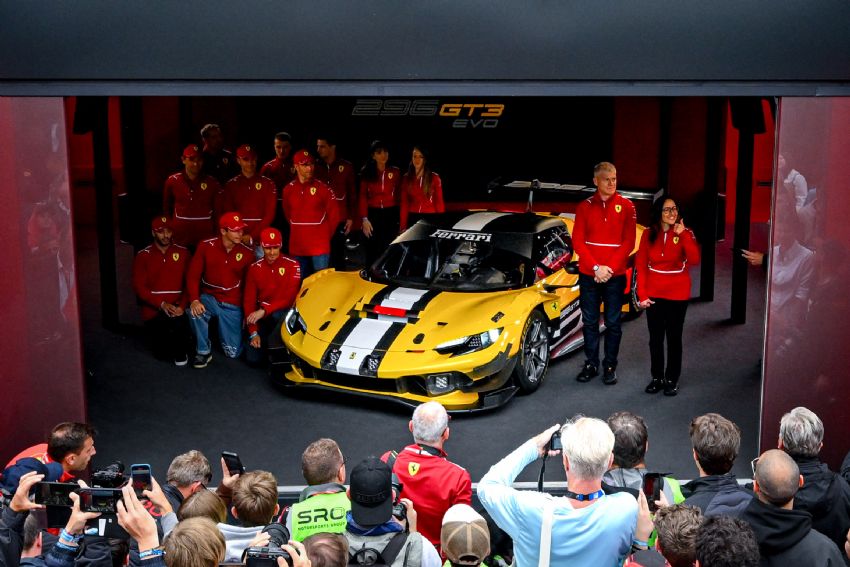 Ferrari 296 GT3 Evo: the new car for 2026