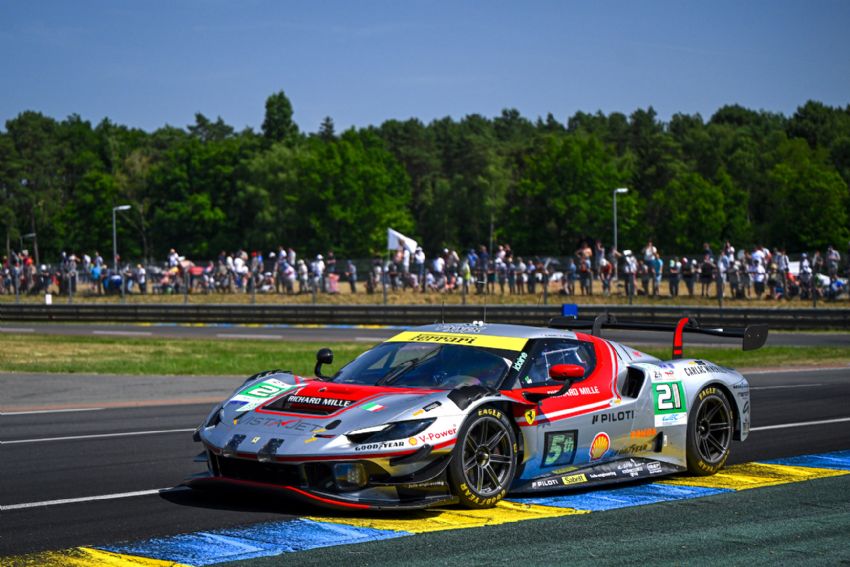Rovera centra la prima fila alla 24 Ore di Le Mans su Ferrari