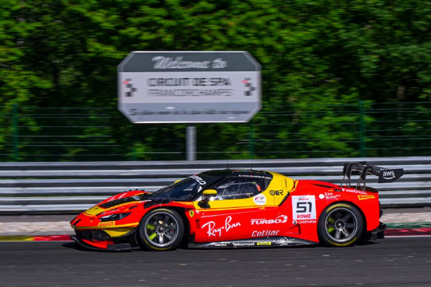 Rovera riaccende la Ferrari 296 GT3 Evo al Nurburgring